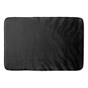 Tapis De Bain Peau de tigre noire Imprimer Nouveau