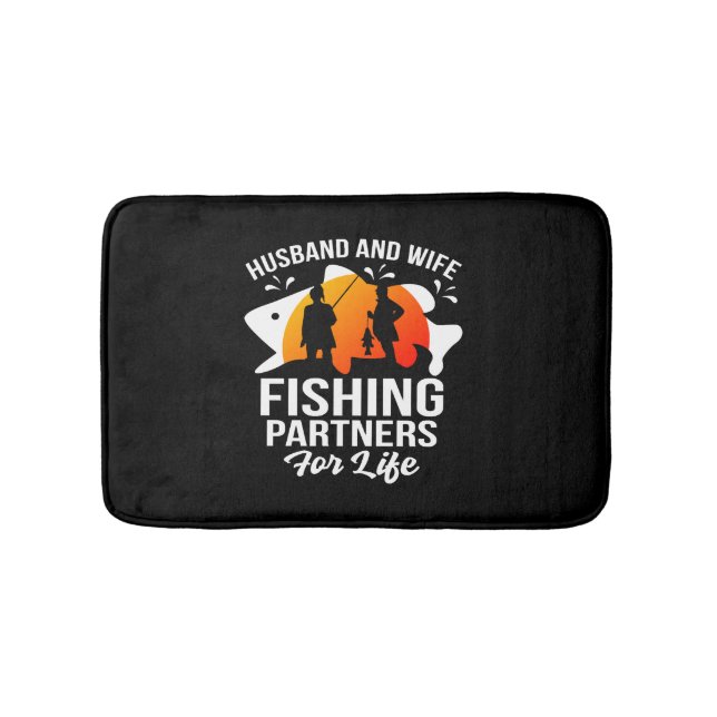 Tapis De Bain Pêche - partenaires de pêche - chemise (Devant)
