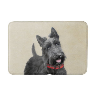 Tapis De Bain Peinture écossaise Terrier - Cute Original Chien A