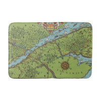 Péninsule de Gaspé, carte du Canada