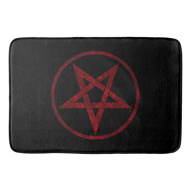 Tapis De Bain Pentagram Red Devil (Devant)