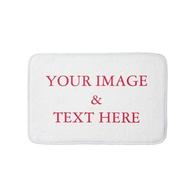 Tapis De Bain Personnalisé Personnalisé Votre Propre Photo (Devant)