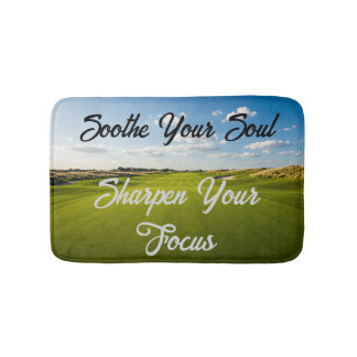 Tapis De Bain Personnalisé Soothe Your Soul Golf