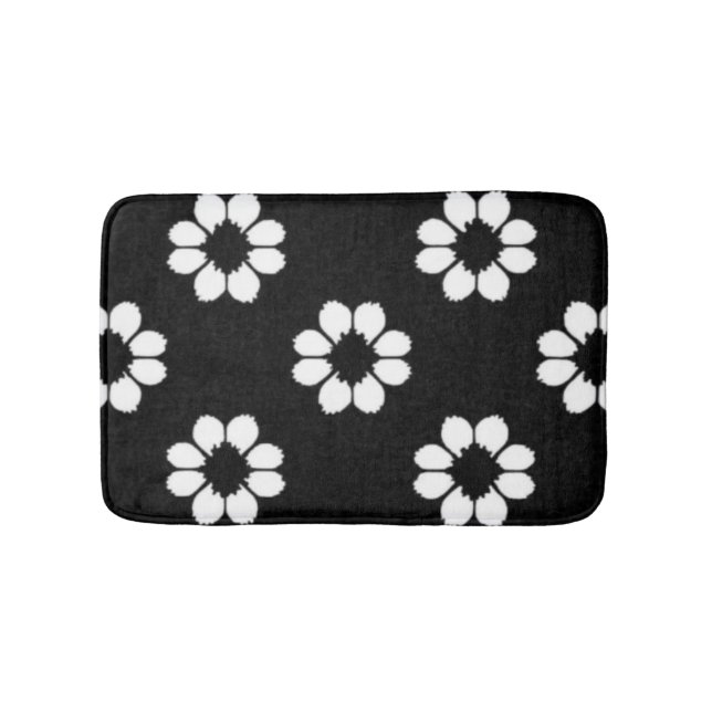Tapis De Bain Pétales Blanco (Devant)