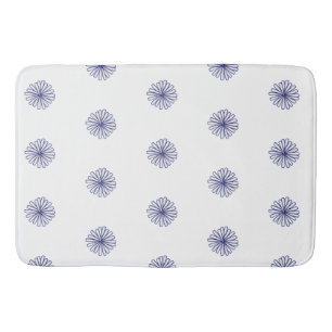Tapis De Bain Pétales Blancs Cadeau Blanc Décoration Maison