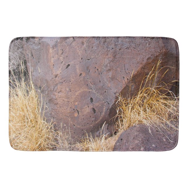 Tapis De Bain Petroglyphe en pierre naturelle (Devant)