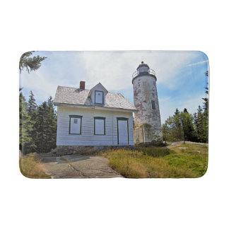 Tapis De Bain Phare de Baker Island, Maine