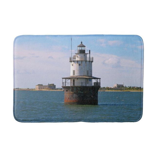 Tapis De Bain Phare de Butler Flats, Massachusetts (Devant)