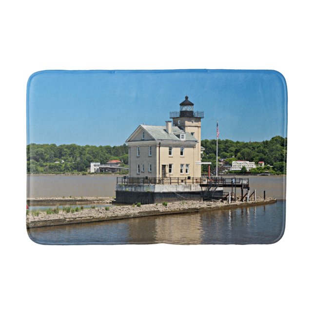 Tapis De Bain Phare de Rondout Creek, New York (Devant)