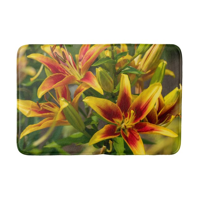 Tapis De Bain Photo Fleur, Jour Lily (Devant)