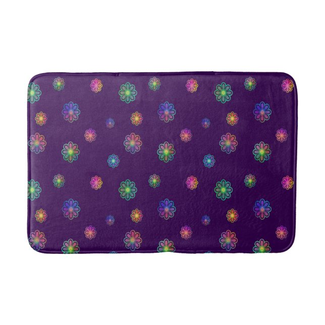 Tapis De Bain Pick a Posy Custom Background  (Devant)