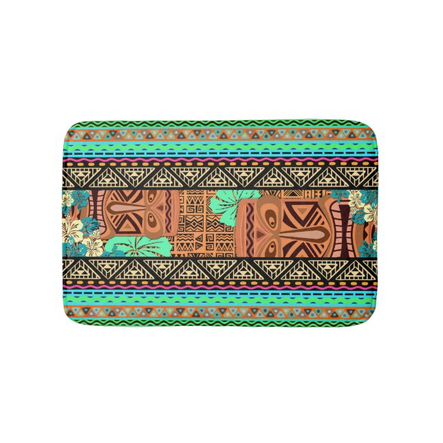 Tapis De Bain Pièce de Bath de Tiki (Devant)
