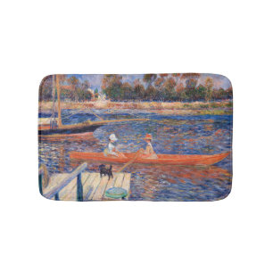 Tapis De Bain Pierre-Auguste Renoir - La Seine à Argenteuil