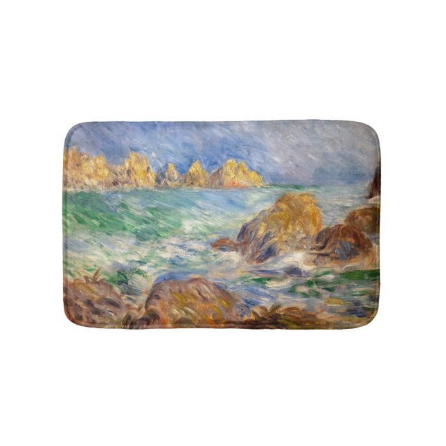Tapis De Bain Pierre-Auguste Renoir - Marine, Guernesey (Devant)