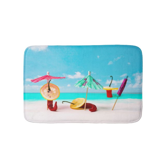 Tapis De Bain Piment De La Mer (Devant)