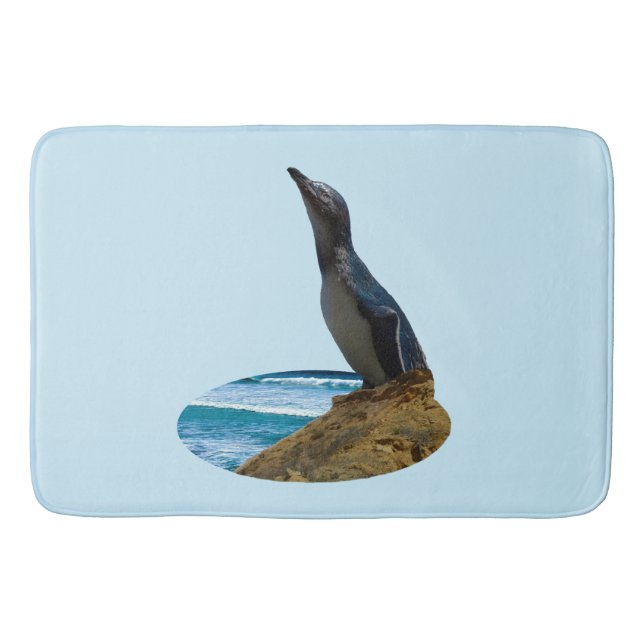 Tapis De Bain Pingouin beau, (Devant)