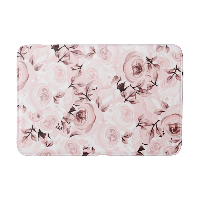 Tapis De Bain Pink Roses (Devant)