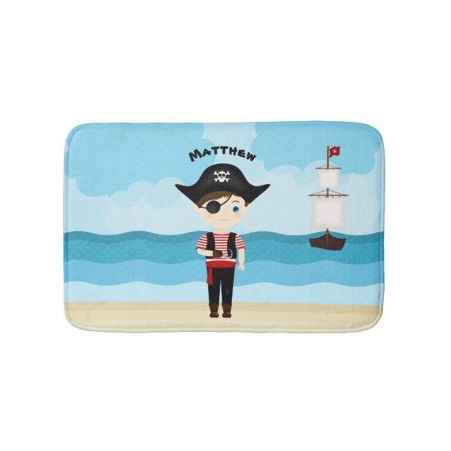 Tapis De Bain Pirate Boy (Devant)