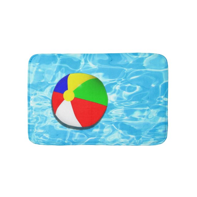 Tapis De Bain Piscine cool à thème (Devant)