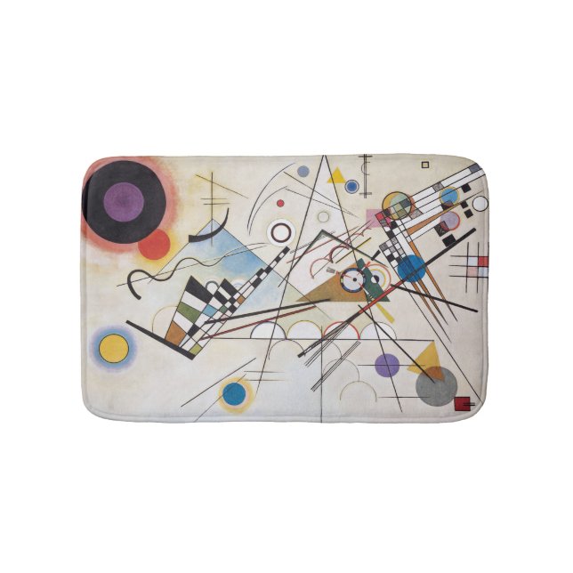 Tapis De Bain PixDezines Kandinsky 1923/composition viii (Devant)