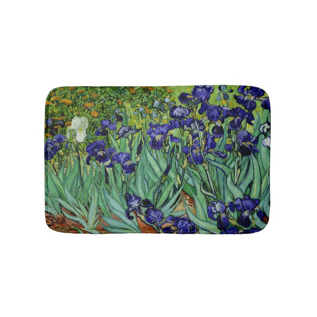 Tapis De Bain PixDezines van gogh iris/st. remy (Devant)