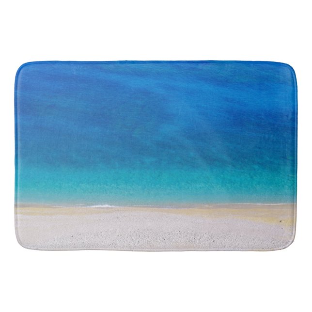 Tapis De Bain Plage méditerranéenne agréable (Devant)