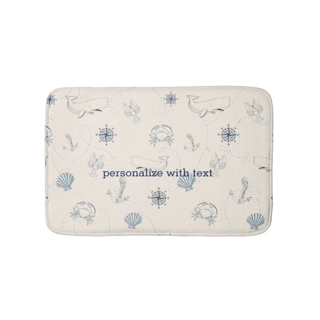 Tapis De Bain Plage nautique (Devant)