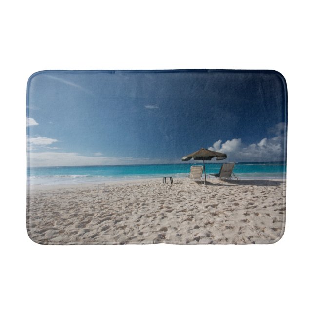 Tapis De Bain Plages tropicales | Sandy Beach, Anguilla (Devant)