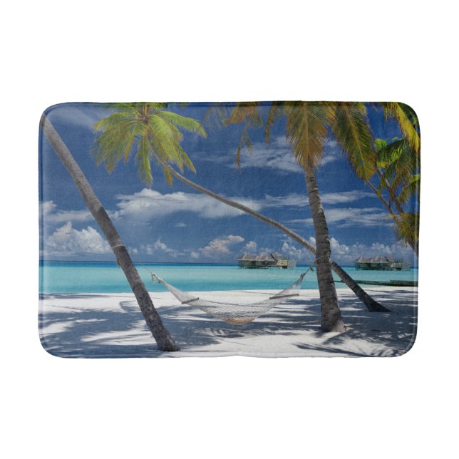 Tapis De Bain Plages tropicales | Sandy Beach, Maldives (Devant)