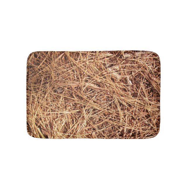 Tapis De Bain Plancher de pin, aiguilles de pin (Devant)