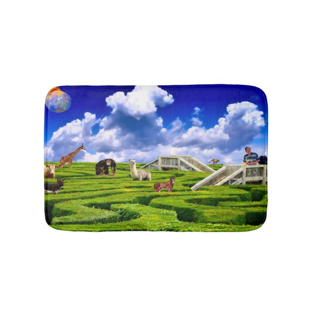 Tapis De Bain Planète animale (Devant)