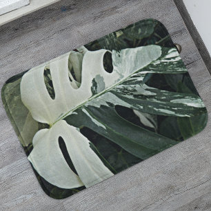 Tapis De Bain Plante de fromage suisse varié Botanique