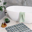 Plat blanc blanc vert bleu Denim Sage