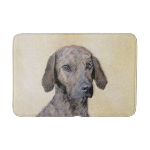 Tapis De Bain Plott Peinture - Cute Original Chien Art