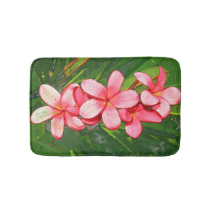 Tapis De Bain Plumeria