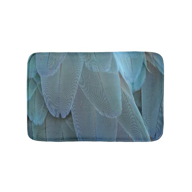 Tapis De Bain Plumes bleues (Devant)