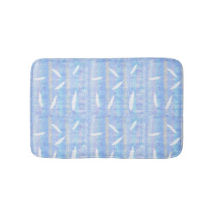 Tapis De Bain Plumes nuageuses