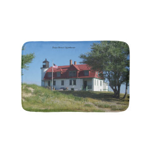 Tapis de bain Point Betsie Lighthouse