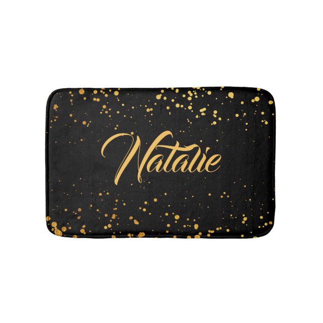 Tapis De Bain Points d'or (Devant)