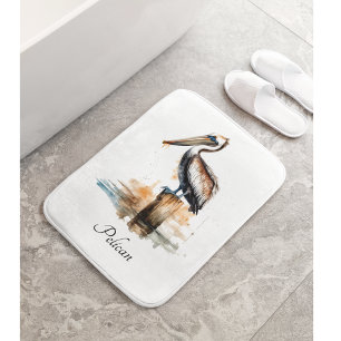 Tapis De Bain Poise du Pélican