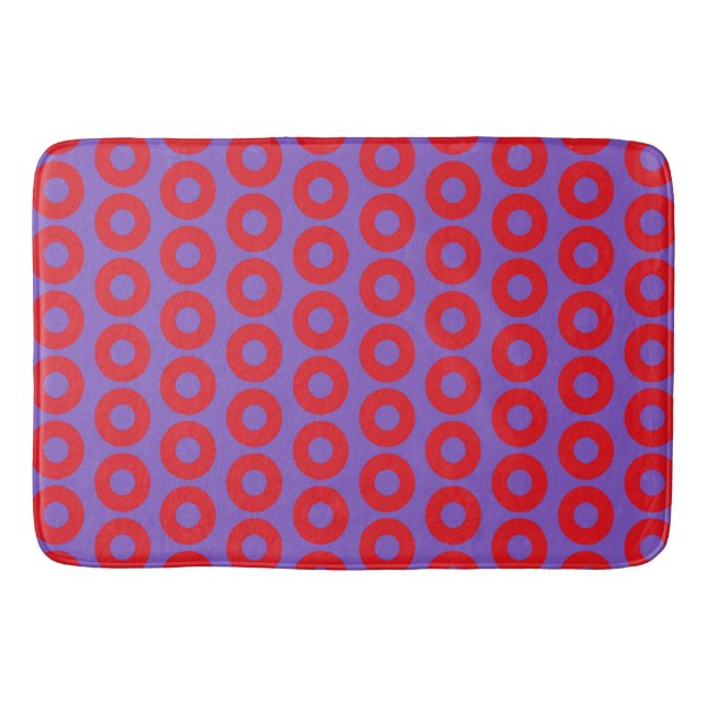 Tapis De Bain Poisson Donut Bath Mat (Devant)
