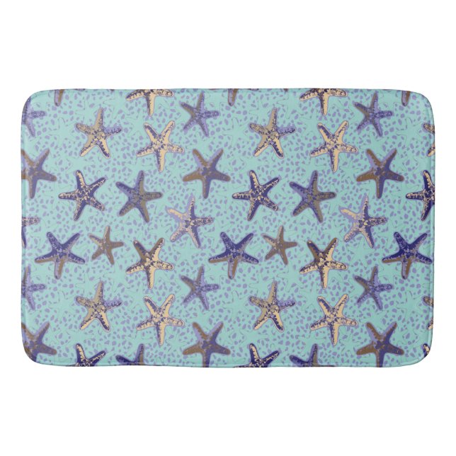 Tapis De Bain Poisson étoilée dans le sable (Devant)