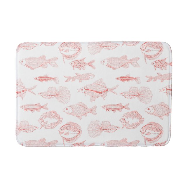 Tapis De Bain Poissons (Devant)