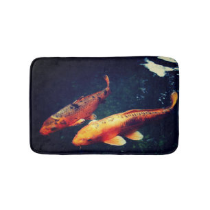 Tapis De Bain Poissons de Koi sous-marins