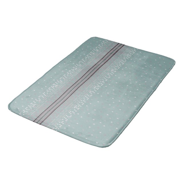 Tapis de bain poka Pastel (Angle)