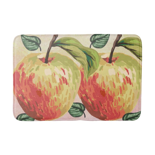 Tapis De Bain Pomme Mat Moyen (Devant)