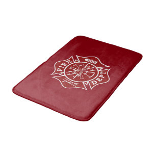 Tapis De Bain Pompier Petit Mat Bain