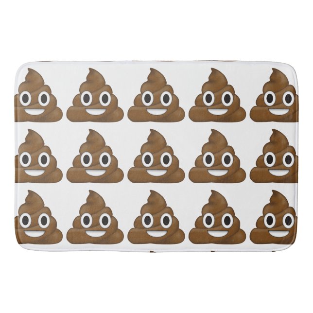 Tapis De Bain Poop émoji (Devant)