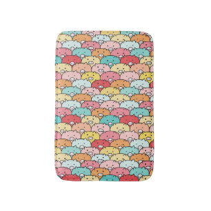 Tapis De Bain Porcs Colorés Drôle Et Mignons Motif