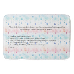 Tapis De Bain Porte 3 de Baldur inspirée